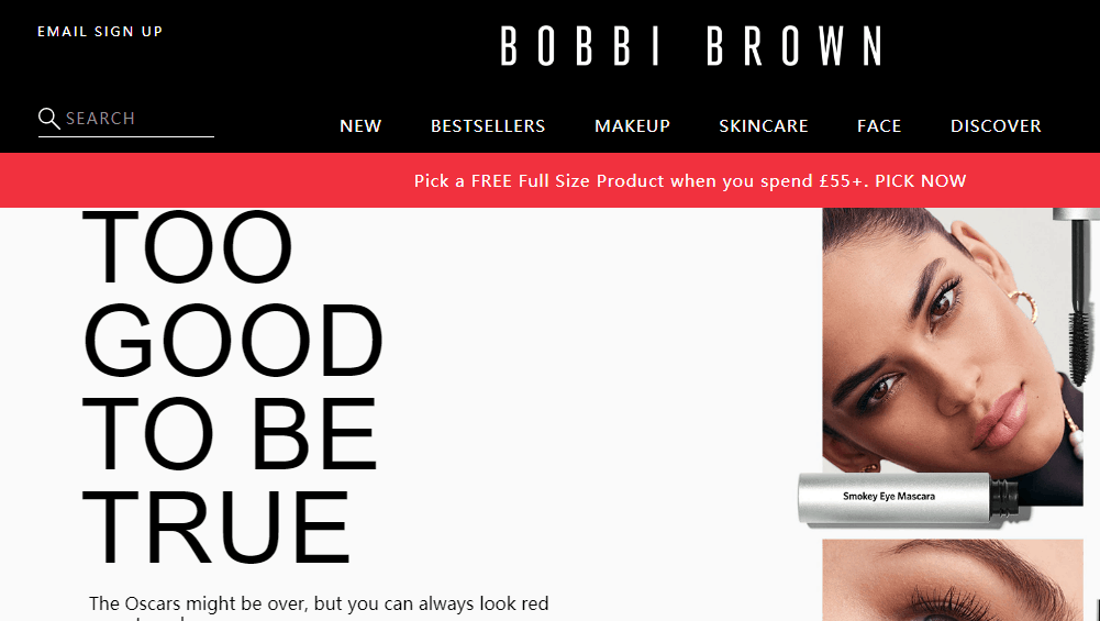 Bobbi Brown香港網2020促銷 化妝品首購即享8折優惠, 新人獨家折扣